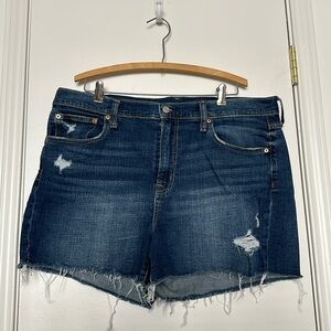 Gap Distressed Jean Shorts